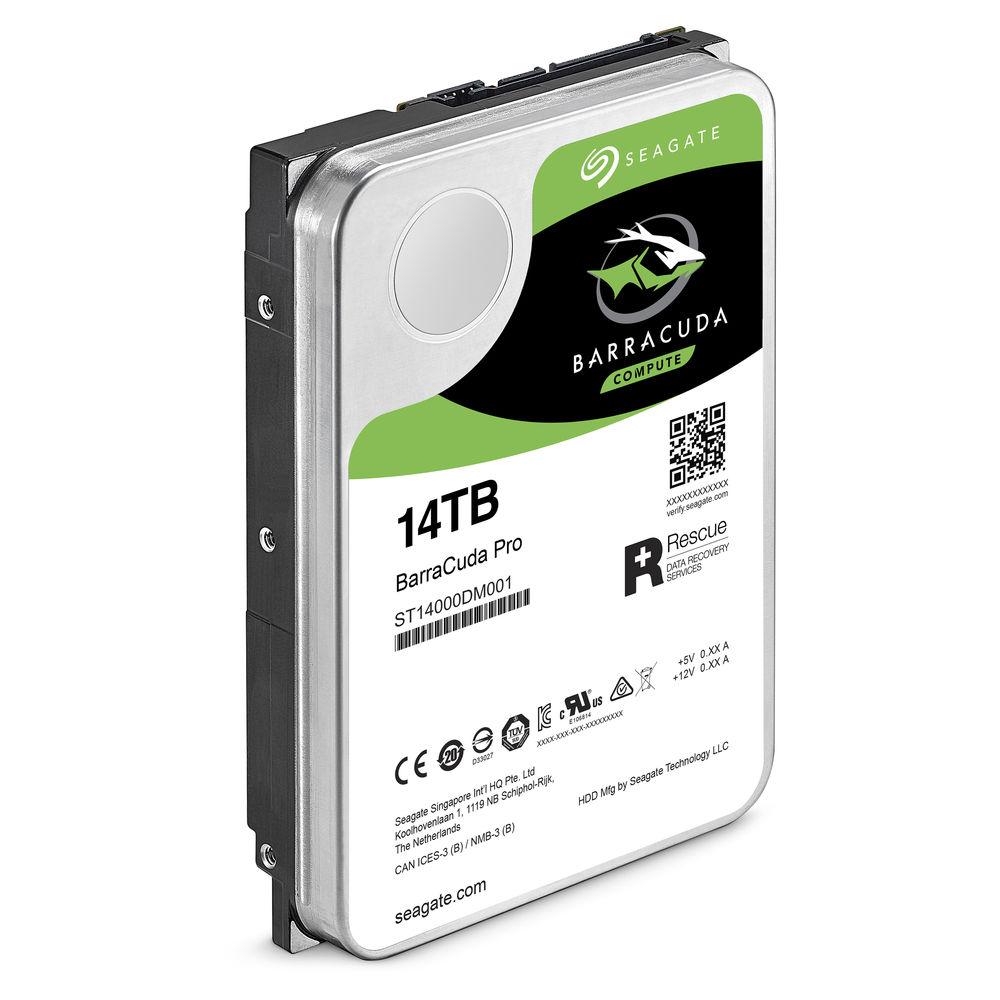 Seagate 14TB 7200 rpm SATA 3.5" Internal HDD