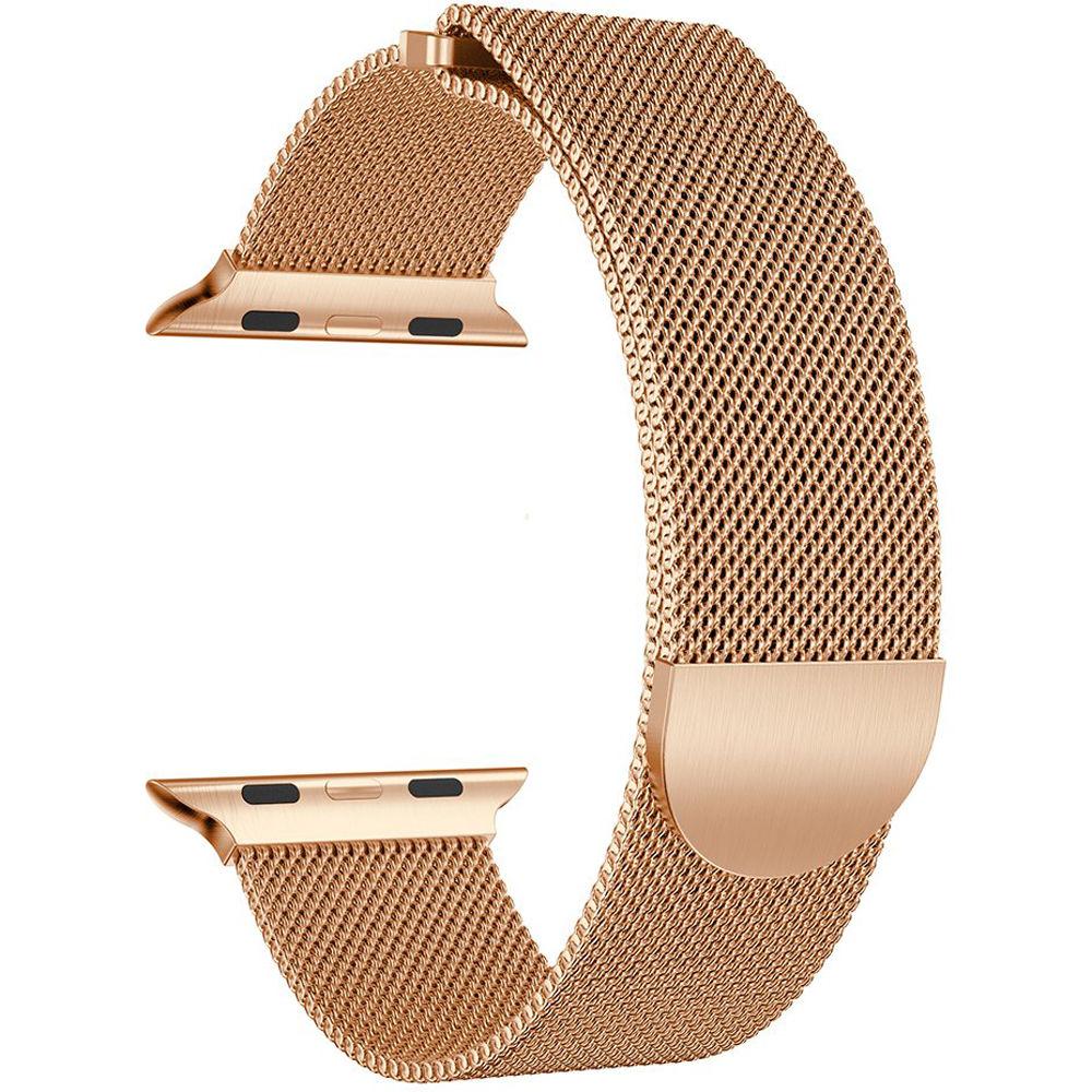 CASEPH Stainless Steel Mesh Band for 38mm 40mm Apple Watch