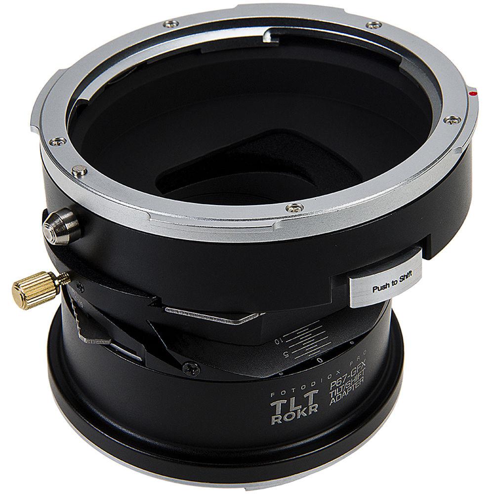 FotodioX Pro TLT ROKR Tilt Shift Adapter for Pentax 6x7 Mount Lens to Fuji G-Mount GFX Camera