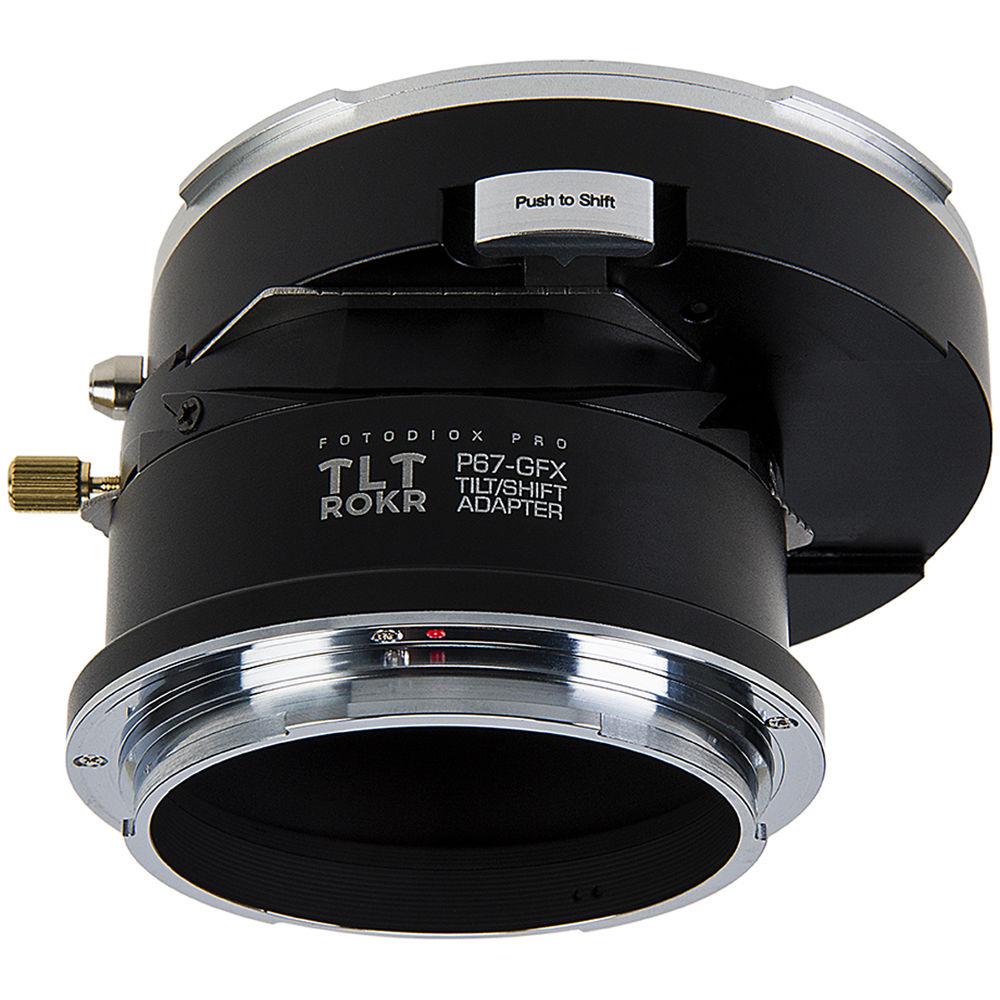FotodioX Pro TLT ROKR Tilt Shift Adapter for Pentax 6x7 Mount Lens to Fuji G-Mount GFX Camera