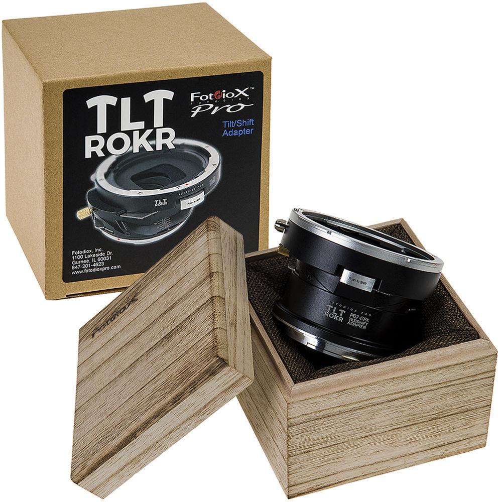 FotodioX Pro TLT ROKR Tilt Shift Adapter for Pentax 6x7 Mount Lens to Fuji G-Mount GFX Camera