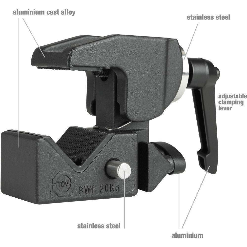 LD Systems Multi-Angle Truss Mount Clamp for CURV 500 Satellites