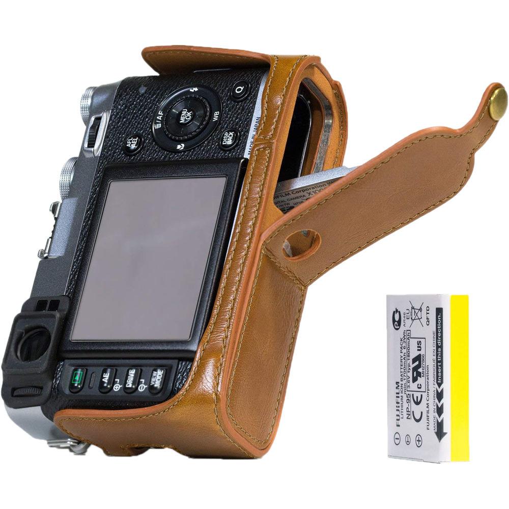 MegaGear Ever Ready PU Leather Half Case for Fujifilm X100S