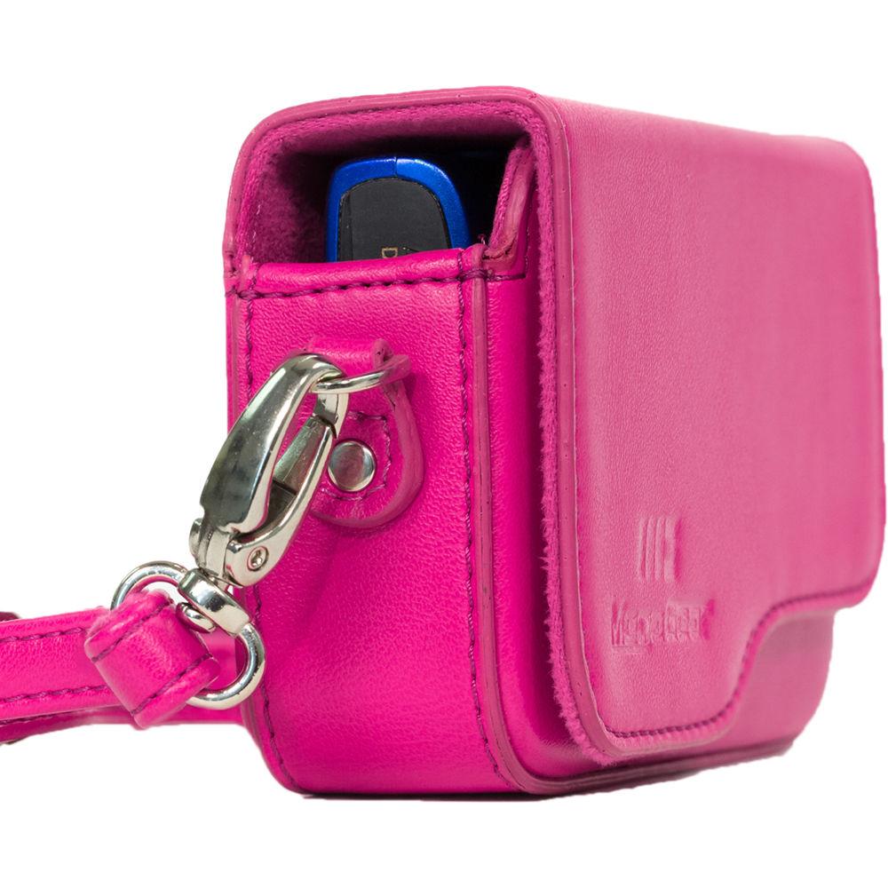 MegaGear Leather Case with Strap for Select Canon PowerShot Cameras