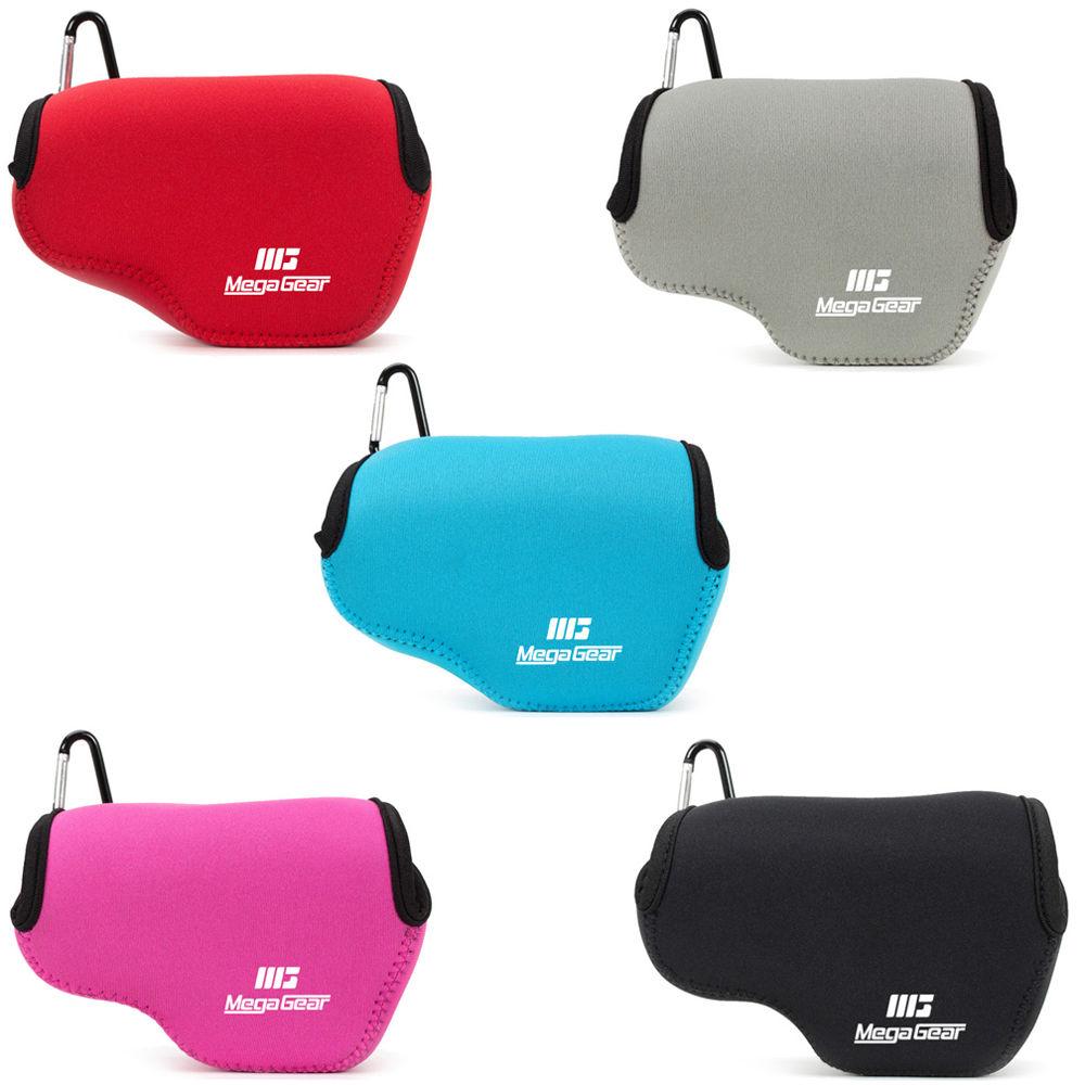 MegaGear Ultra-Light Neoprene Case for Sony Alpha NEX-F3, NEX-7, or NEX-6 with 16-50mm