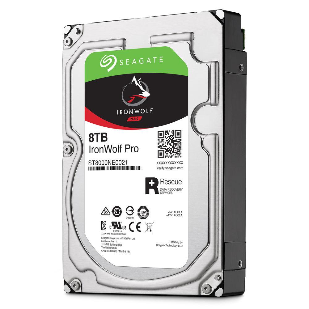 Seagate 8TB IronWolf Pro 7200 rpm SATA 3.5" Internal NAS