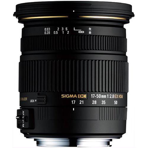 Sigma 17-50mm f 2.8 EX DC HSM Lens for Sony A