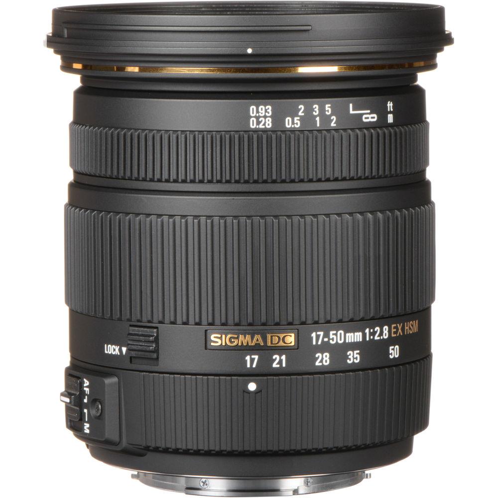 Sigma 17-50mm f 2.8 EX DC HSM Lens for Sony A