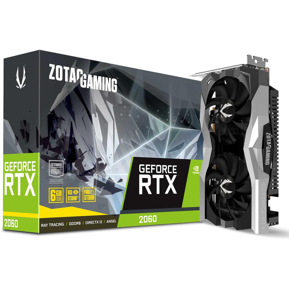 ZOTAC GAMING GeForce RTX 2060 Twin Fan Graphics Card