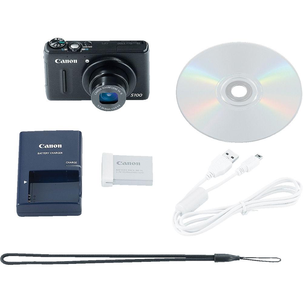 Canon PowerShot S100 Digital Camera - Refurbished