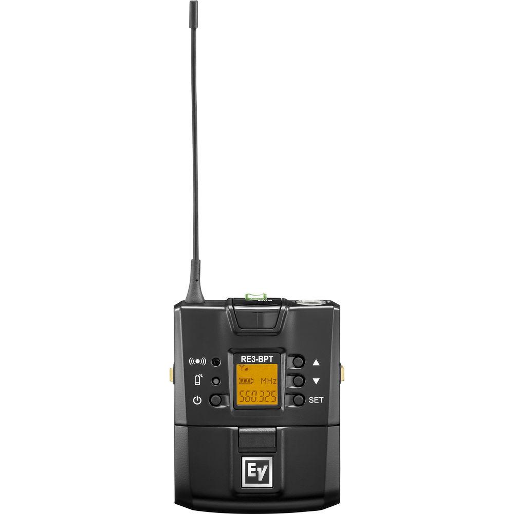 Electro-Voice RE3-BPCL Bodypack Wireless System with Cardioid Lavalier Mic, Electro-Voice, RE3-BPCL, Bodypack, Wireless, System, with, Cardioid, Lavalier, Mic