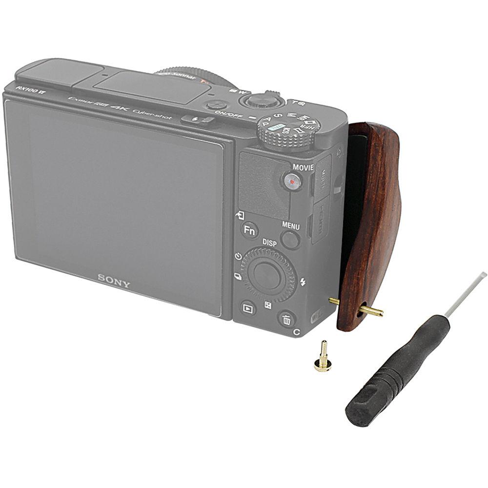 FotodioX Pro Wooden Hand Grip for Sony Cyber-Shot RX100 VI