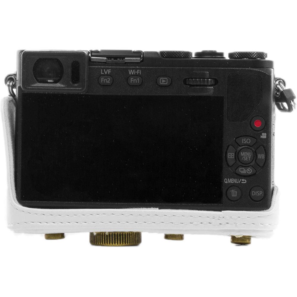 MegaGear Ever Ready PU Leather Case and Strap for Panasonic LUMIX DMC-GM1 with 12-32mm Lens