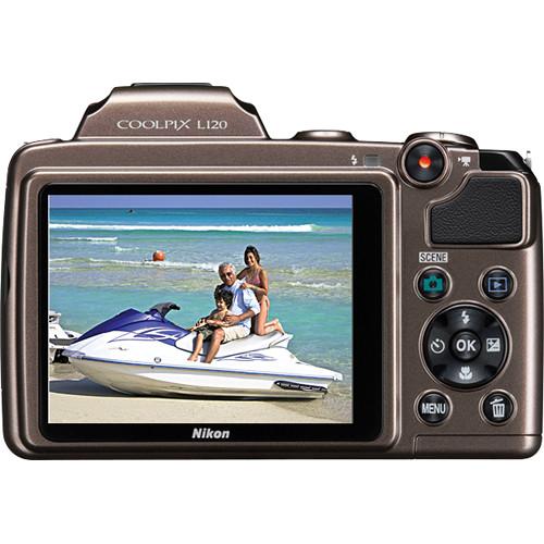 Nikon Coolpix L120 Digital Camera - Refurbished