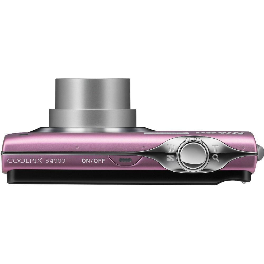 Nikon Coolpix S4000 Digital Camera - Refurbished