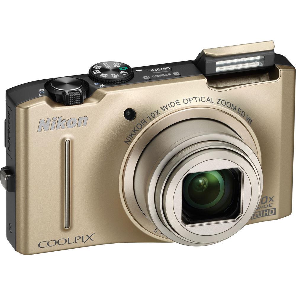 Nikon CoolPix S8100 Digital Camera - Refurbished