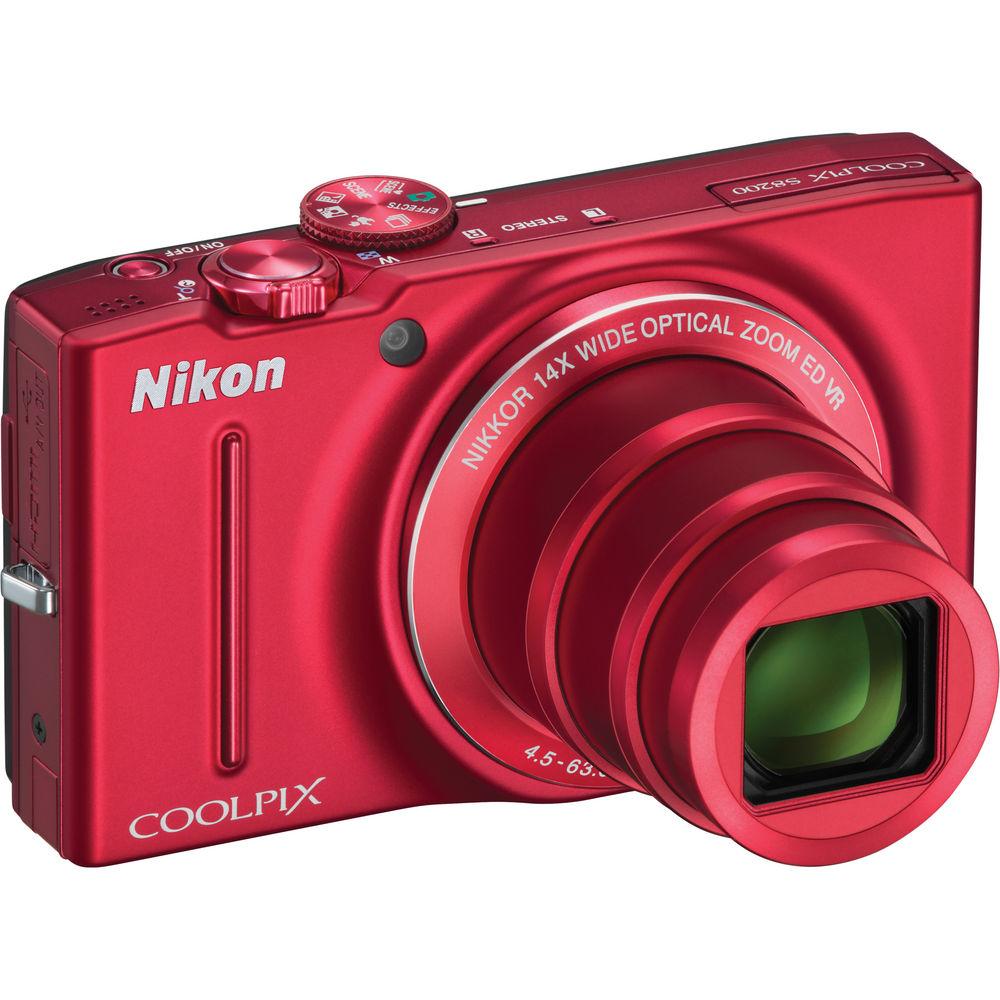 Nikon COOLPIX S8200 Digital Camera - Refurbished