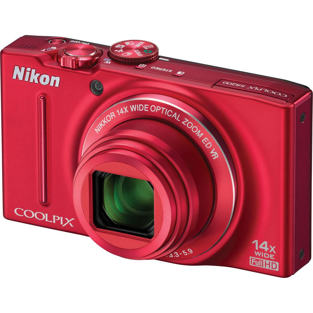 Nikon COOLPIX S8200 Digital Camera - Refurbished