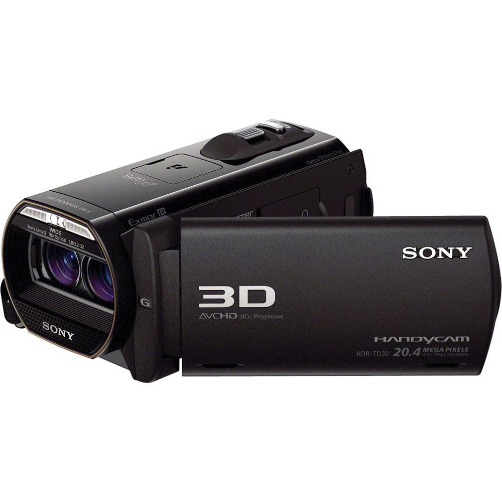 Sony HDR-TD30V HD 3D Handycam Camcorder - Refurbished