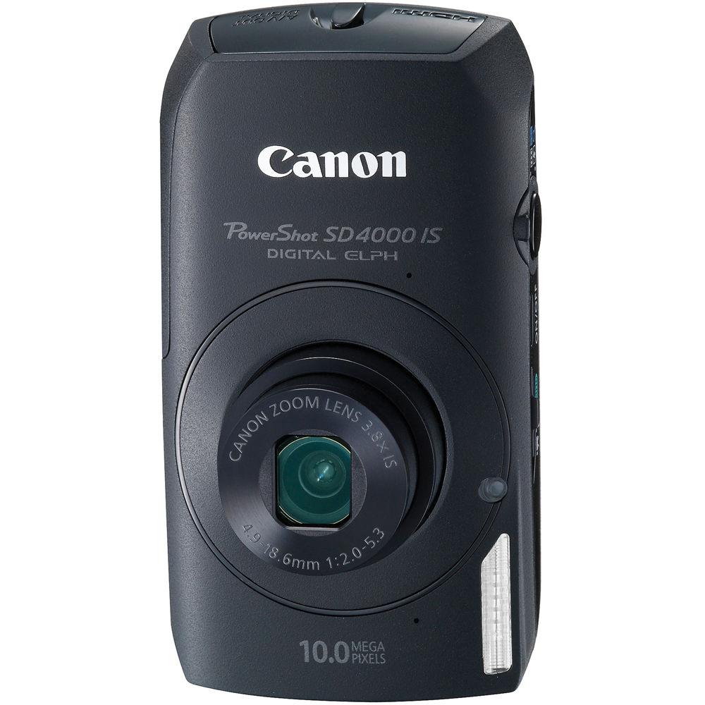 Canon PowerShot SD4000 IS Digital ELPH Camera - Refurbished