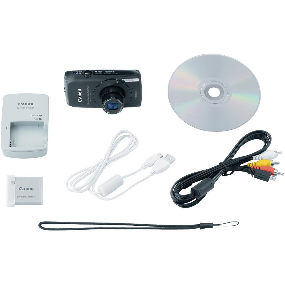 Canon PowerShot SD4000 IS Digital ELPH Camera - Refurbished