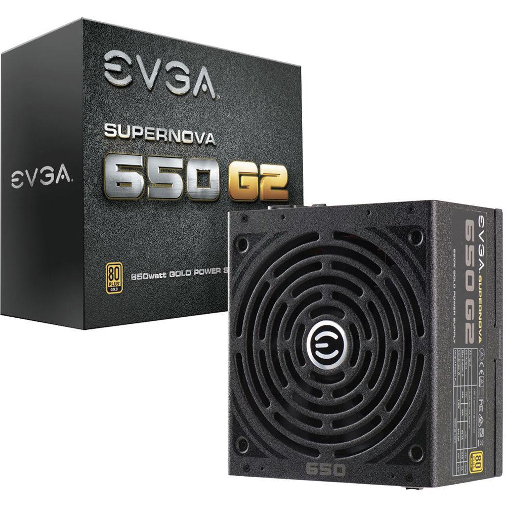 EVGA SuperNOVA 650 G2 650W 80 Plus Gold Modular Power Supply