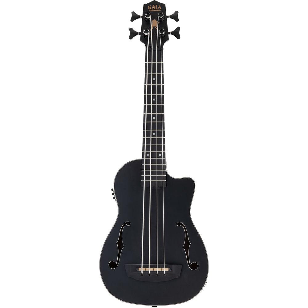 KALA UBASS-JYMN-FS Journeyman Acoustic Electric UBass with F-Holes and Padded Gig Bag