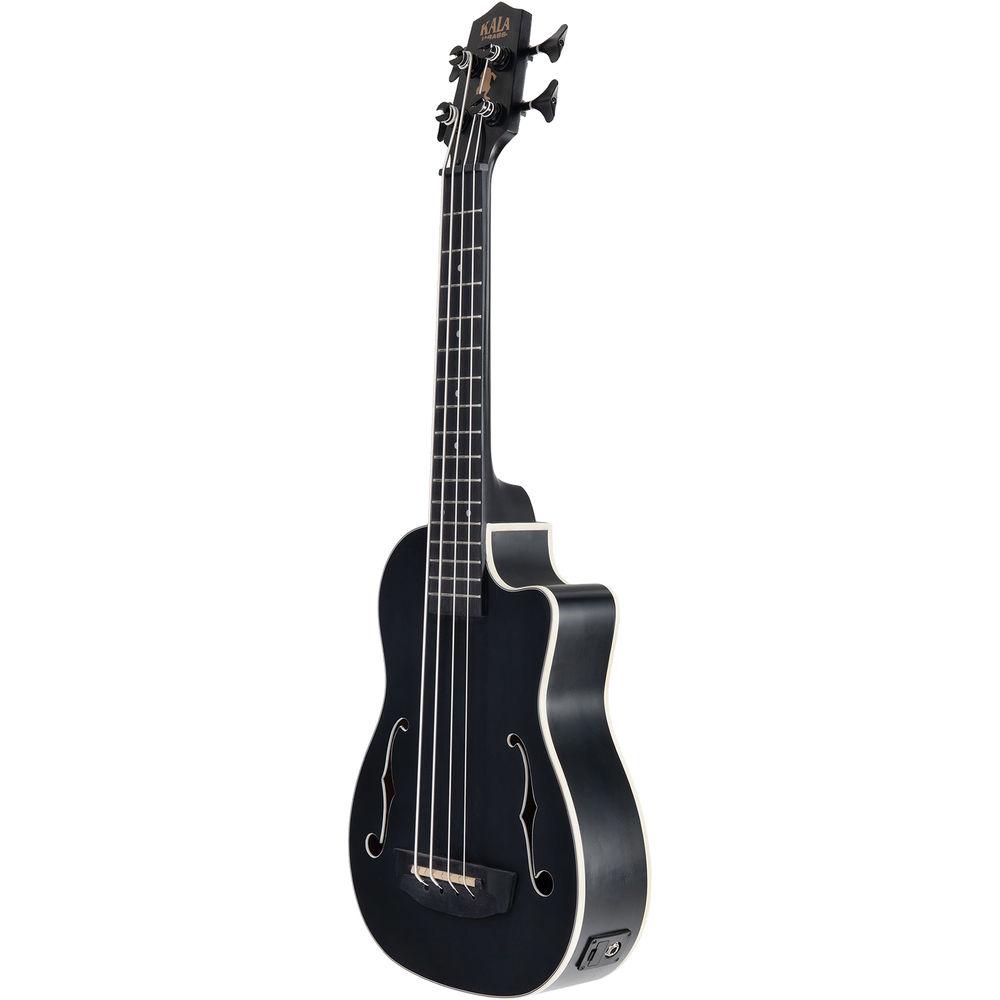 KALA UBASS-JYMN-FS Journeyman Acoustic Electric UBass with F-Holes and Padded Gig Bag