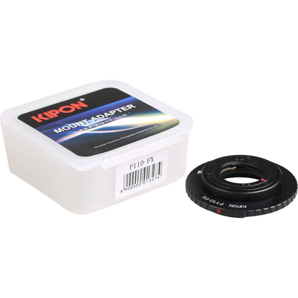 KIPON Lens Mount Adapter for Pentax 110 Lens to FUJIFILM X-Mount Camera
