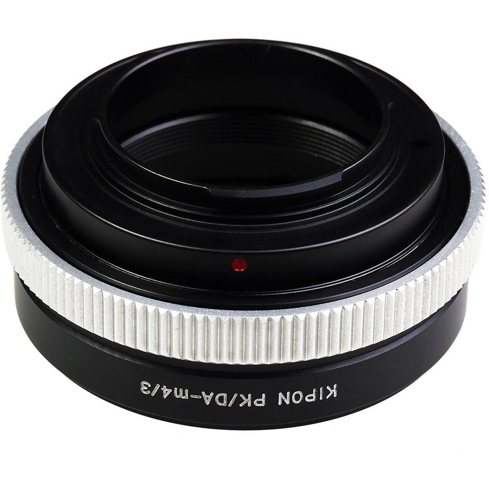 KIPON Lens Mount Adapter for Pentax K-Mount, DA-Series Lens to Micro Four Thirds-Mount Camera