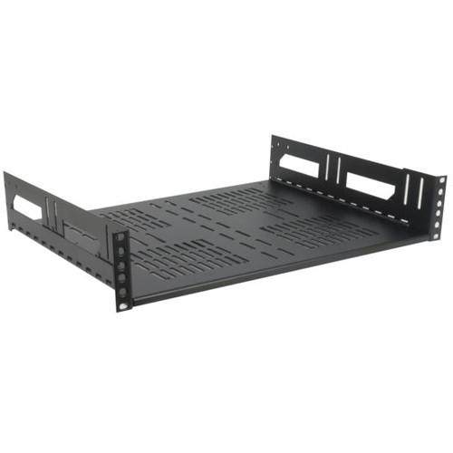 Lowell Manufacturing Rack Kit Hinged Shelf - 2U, 14" Deep