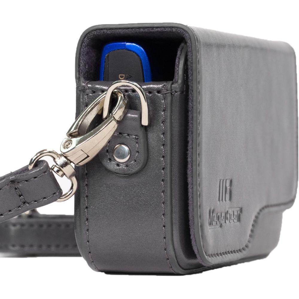 MegaGear Leather Case with Strap for Select Canon PowerShot Cameras