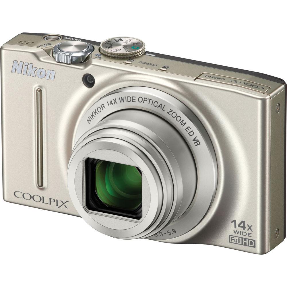 Nikon COOLPIX S8200 Digital Camera - Refurbished