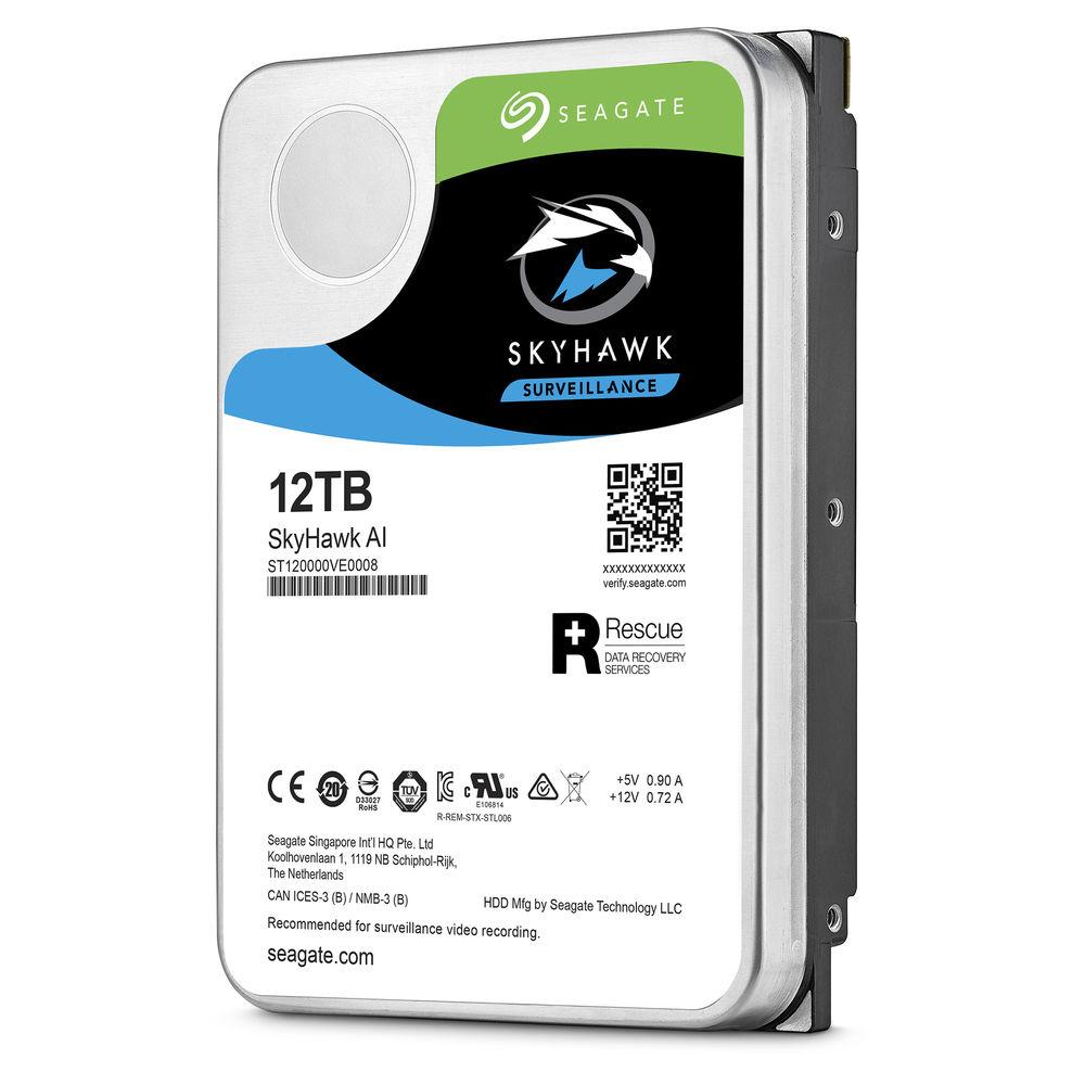 Seagate 12TB 7200 rpm SATA 3.5" Internal HDD