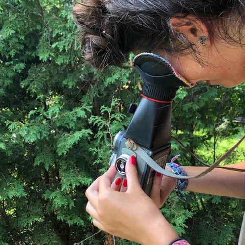 Bluestar Viewfinder Eyecushion - Oval Large, Ultrasuede