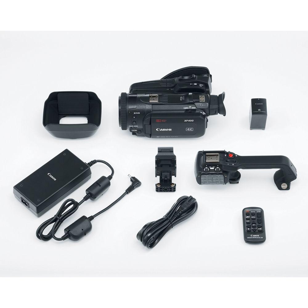 Canon XF400 UHD 4K60 Camcorder with Dual-Pixel Autofocus, Canon, XF400, UHD, 4K60, Camcorder, with, Dual-Pixel, Autofocus