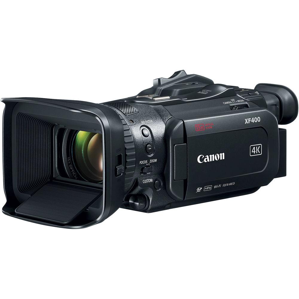 Canon XF400 UHD 4K60 Camcorder with Dual-Pixel Autofocus