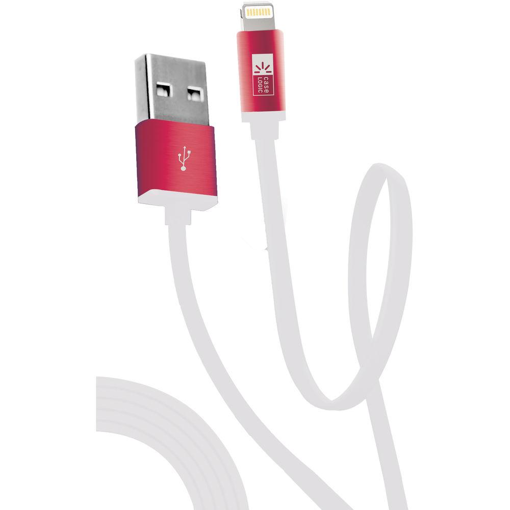 Case Logic Flat Charge and Sync Lightning Cable