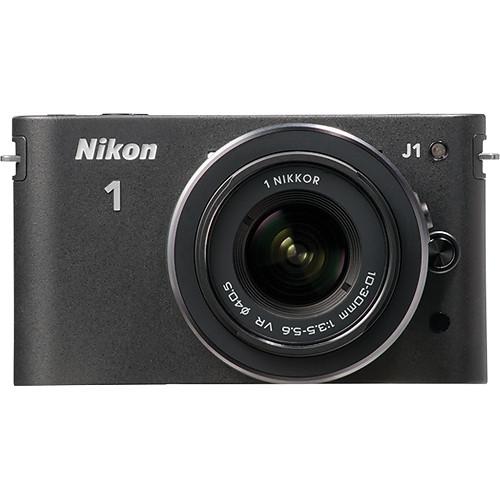 Nikon 1 J1 Mirrorless Digital Camera with 10-30mm VR Zoom Lens - Refurbished