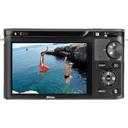 Nikon 1 J1 Mirrorless Digital Camera with 10-30mm VR Zoom Lens - Refurbished