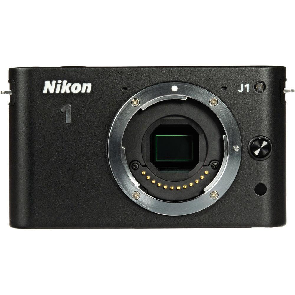 Nikon 1 J1 Mirrorless Digital Camera with 10-30mm VR Zoom Lens - Refurbished