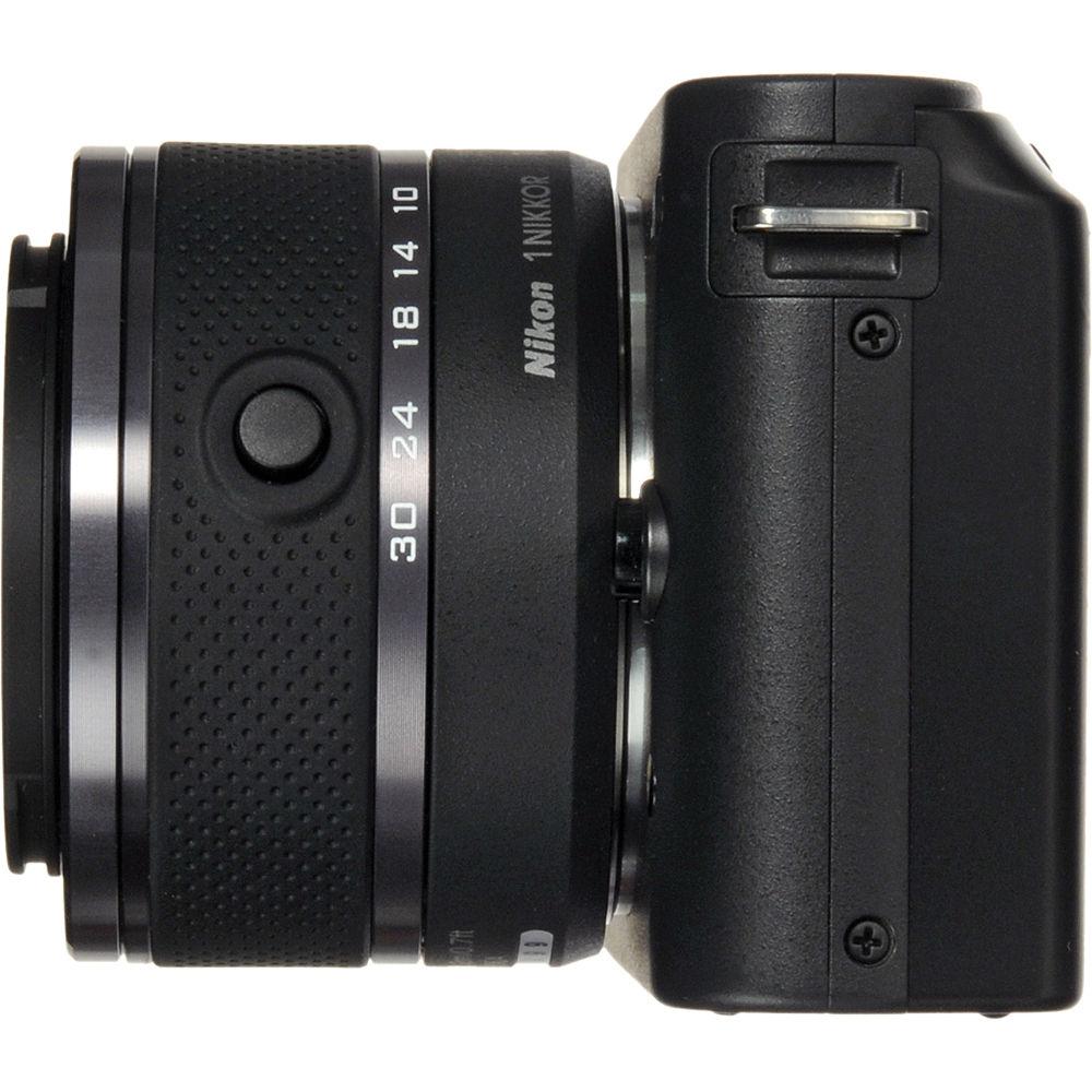 Nikon 1 J1 Mirrorless Digital Camera with 10-30mm VR Zoom Lens - Refurbished