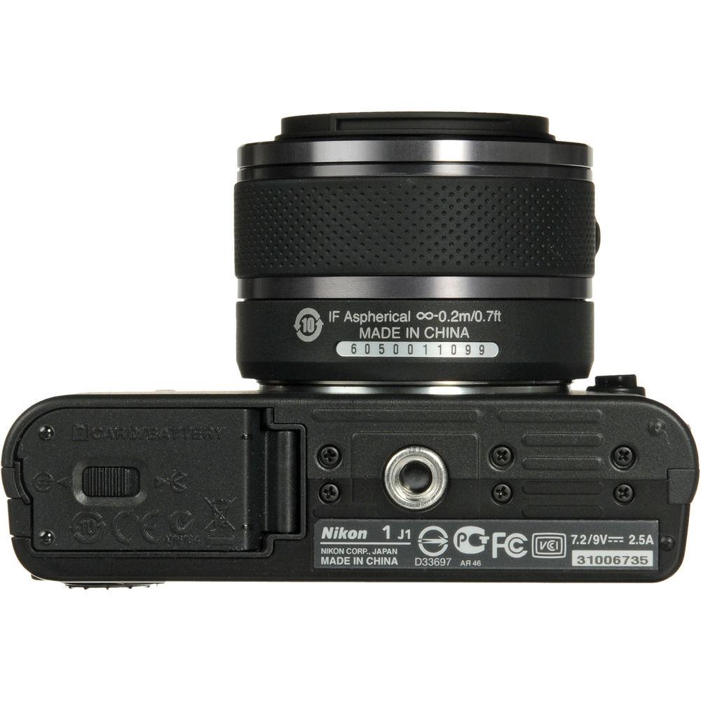 Nikon 1 J1 Mirrorless Digital Camera with 10-30mm VR Zoom Lens - Refurbished