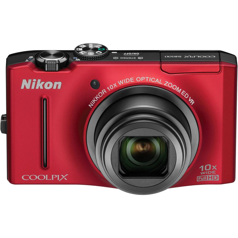 Nikon CoolPix S8100 Digital Camera - Refurbished