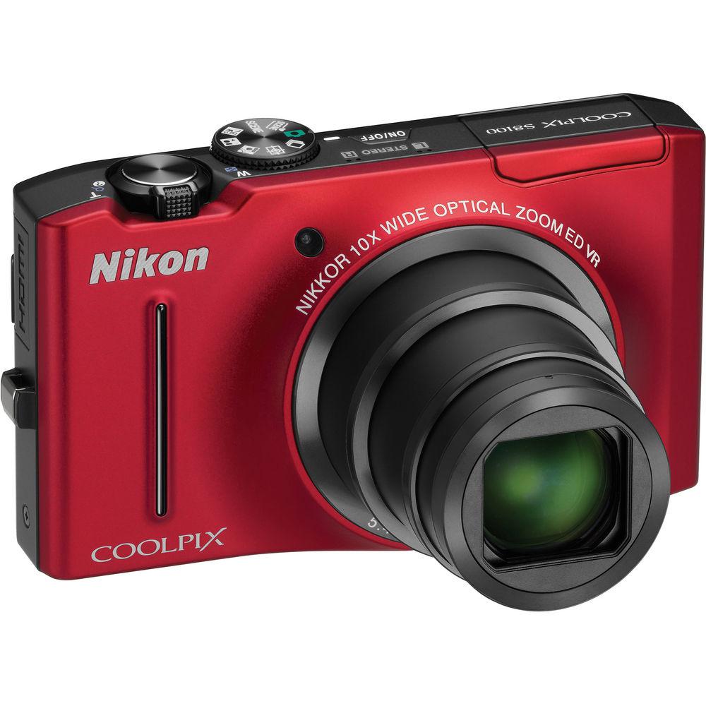 Nikon CoolPix S8100 Digital Camera - Refurbished