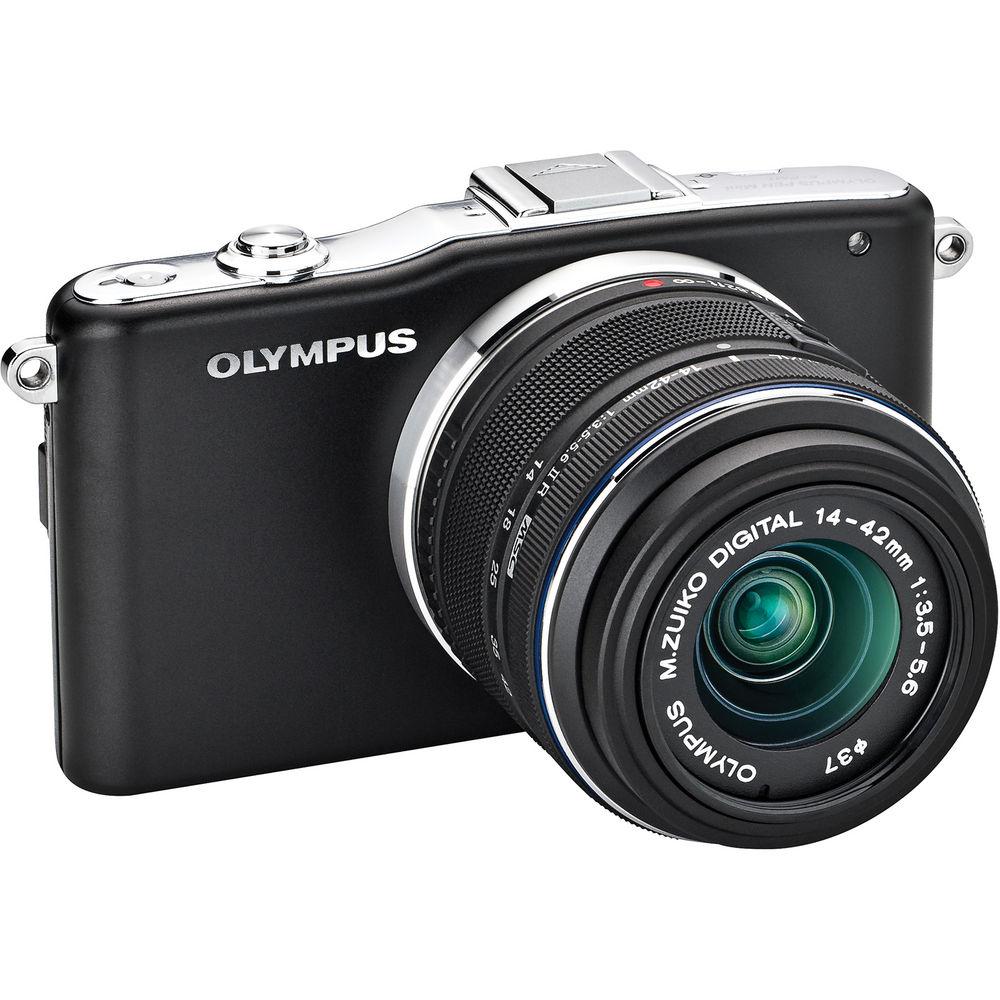 Olympus E-PM1 Mirrorless Micro Four Thirds Digital Camera with 14-42mm II Lens - Refurbished