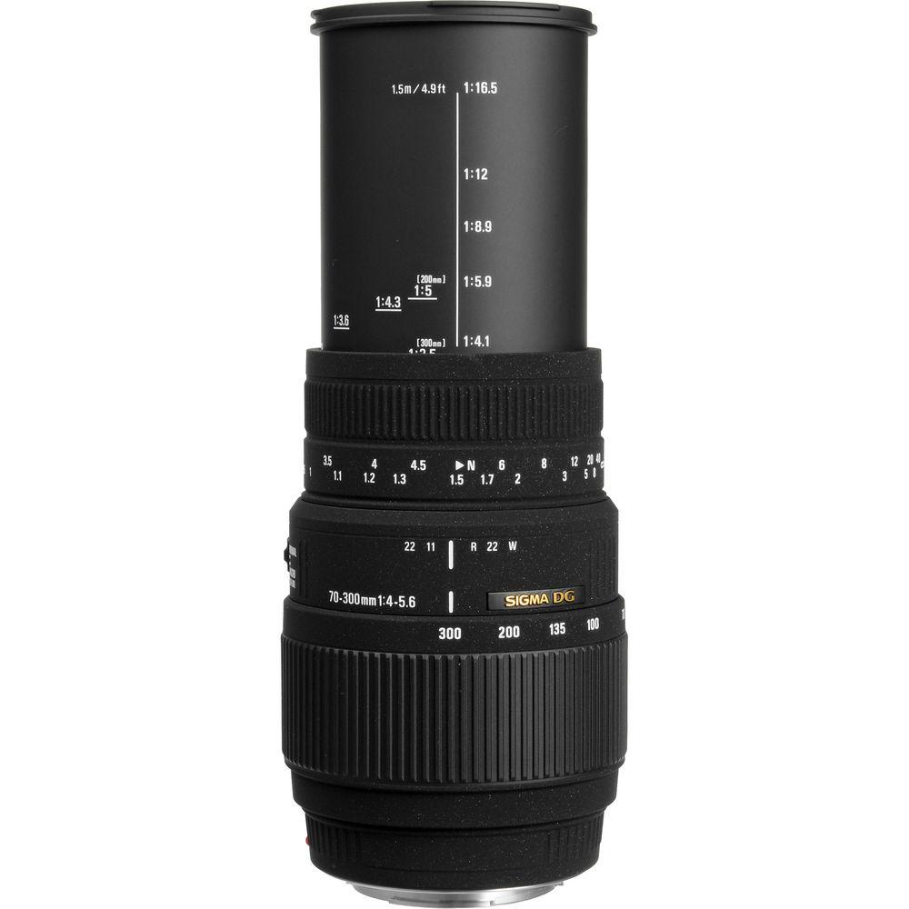 Sigma 70-300mm f 4-5.6 DG Macro Lens for Sony and Minolta Cameras