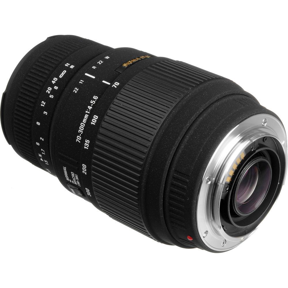 Sigma 70-300mm f 4-5.6 DG Macro Lens for Sony and Minolta Cameras