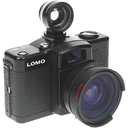 Lomography 20mm Wide Angle Lens Adapter for LC-A Camera, with Shoe Mount Viewfinder