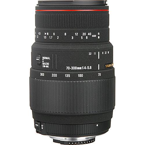 Sigma 70-300mm f 4-5.6 APO DG Macro Lens for Nikon AF-D